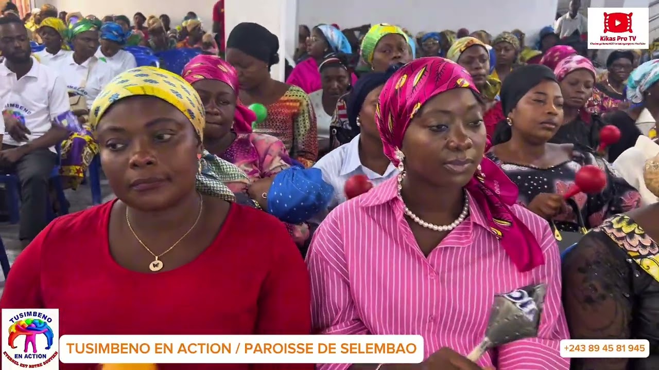 TUSIMBENO EN ACTION / PAROISSE DE SELEMBAO