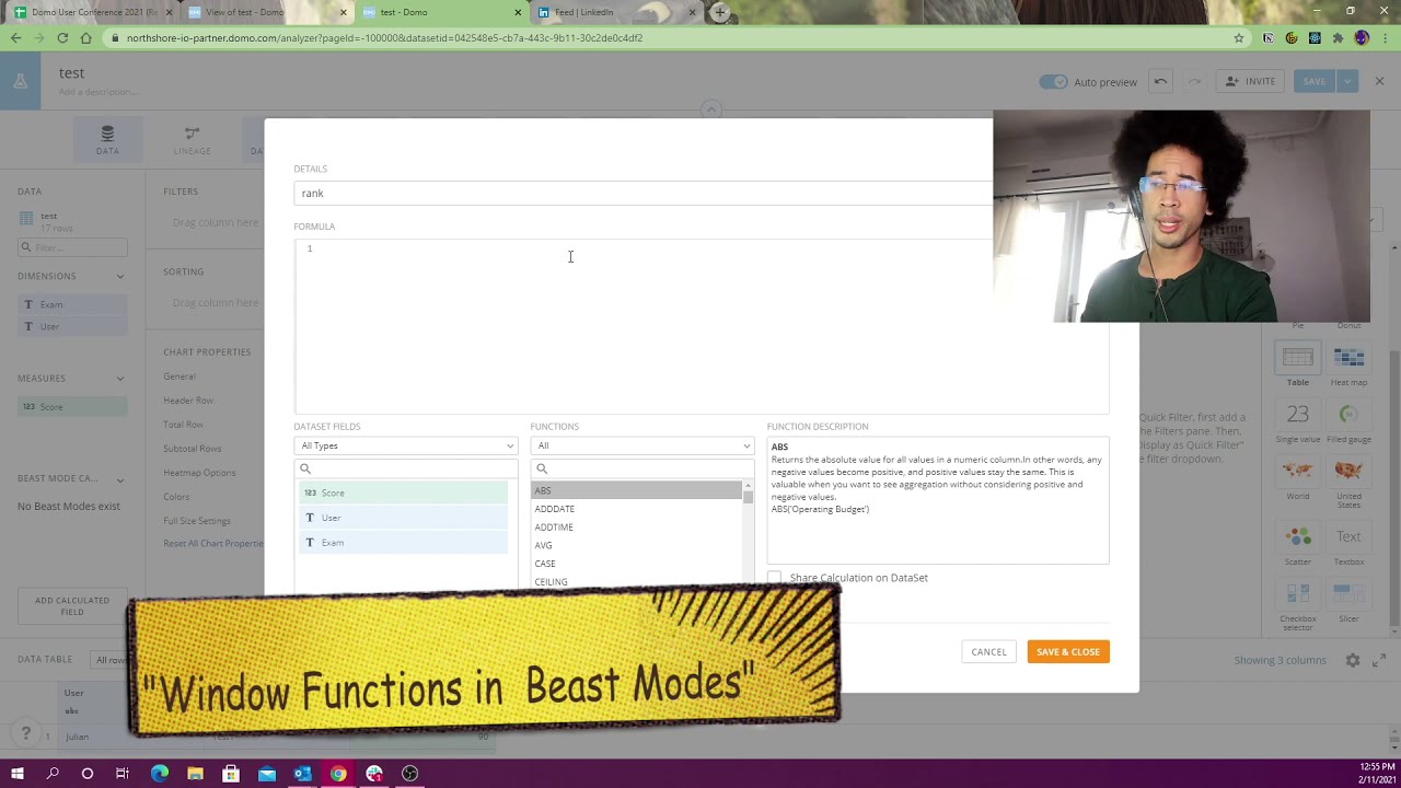 3 ways to calculate Percentile Ranking in Domo (MagicETL, Analyzer, Dataset Views)