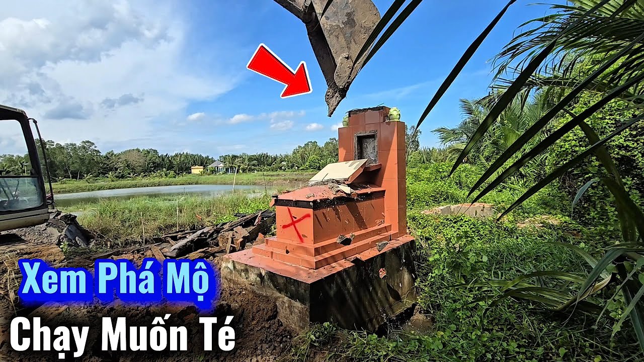 Xem Phá mộ đã bốc còn cái hố bên hông chạy muốn té