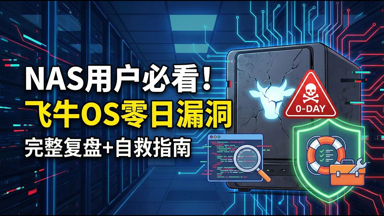 飞牛OS零日漏洞事件全复盘｜NAS用户必看的安全自救指南|fnos|飞牛os|0day