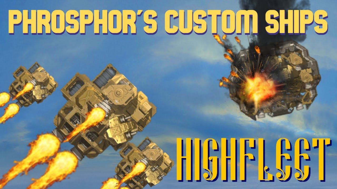 Flawless Start! | HighFleet | @Phrosphor's custom ships | Part 1