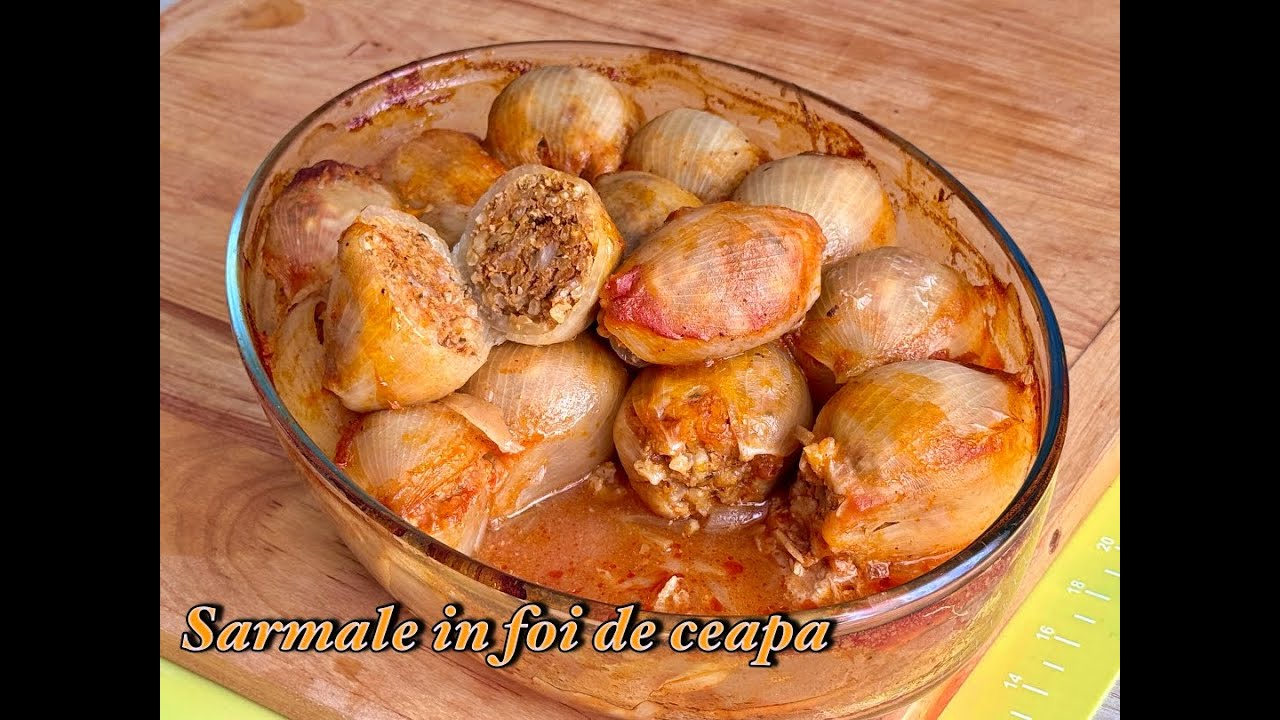 Sarmale in foi de ceapa, gustoase si usor de facut #677