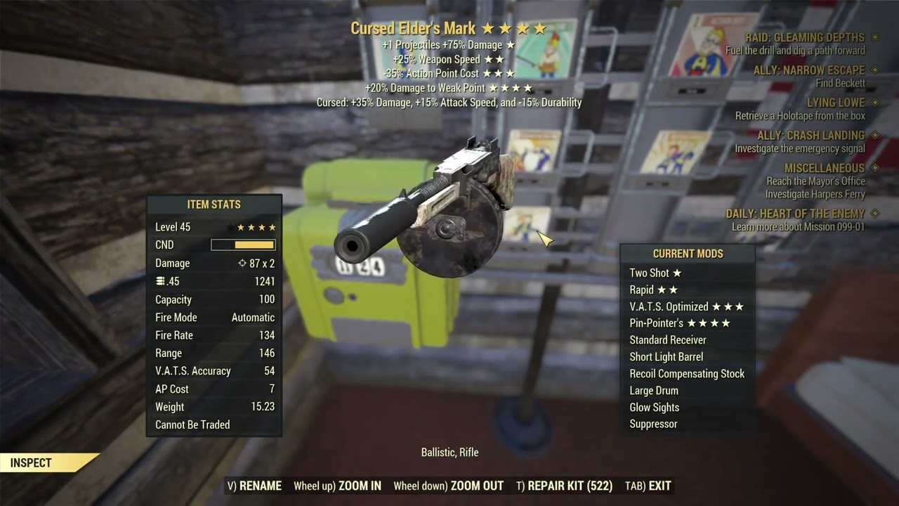 Bloodied Commando Build 2026 - Fallout 76