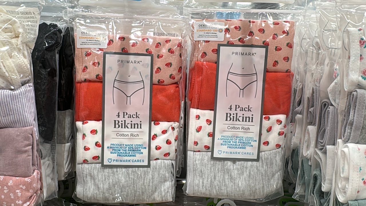 Primark Women's Briefs Latest Collection ; Underwear for Sale - February 2024