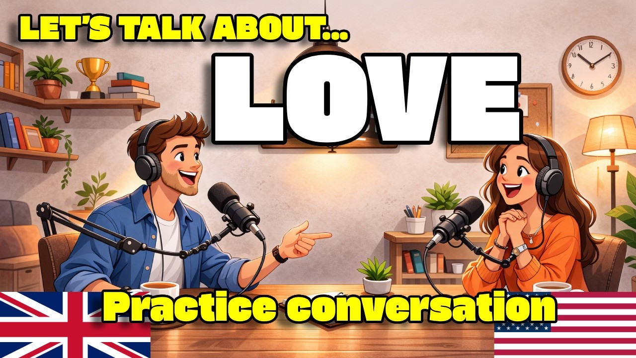 Talking About Love in English | Real English Conversation Practice (B1)