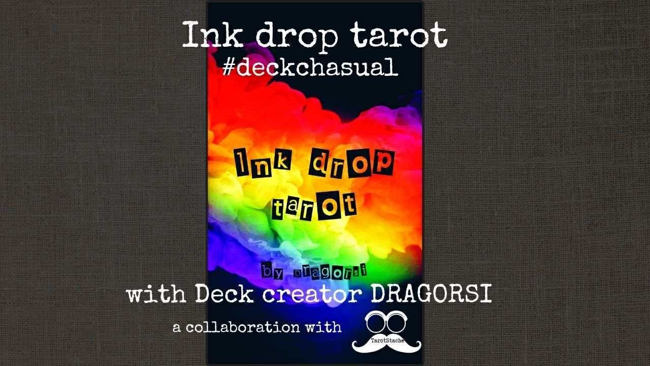 Ink Drop Tarot with Orsi | Deck Chasual interview about this color-rich deck