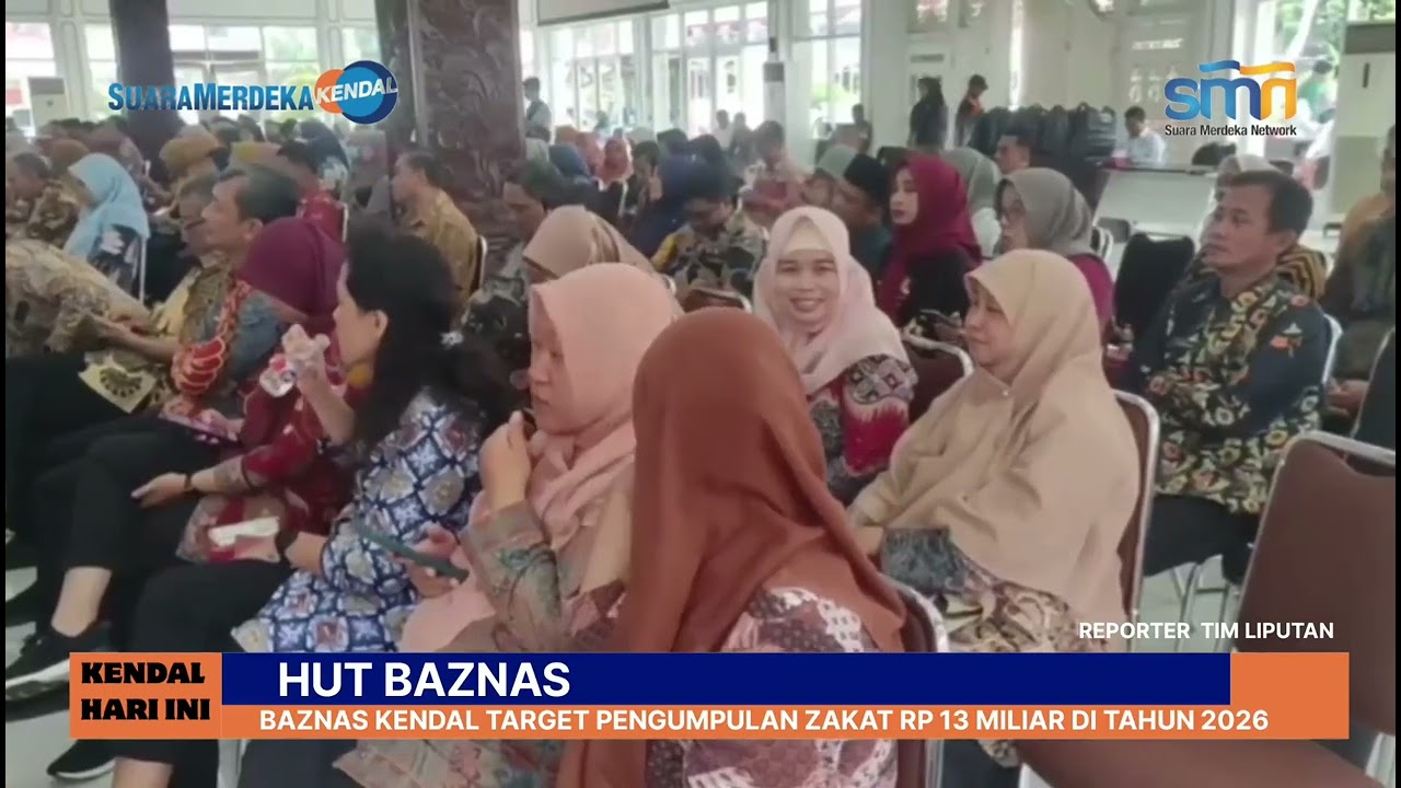 HUT Baznas: Baznas Kendal Target Pengumpulan Zakat Rp. 13 Miliar di Tahun 2026