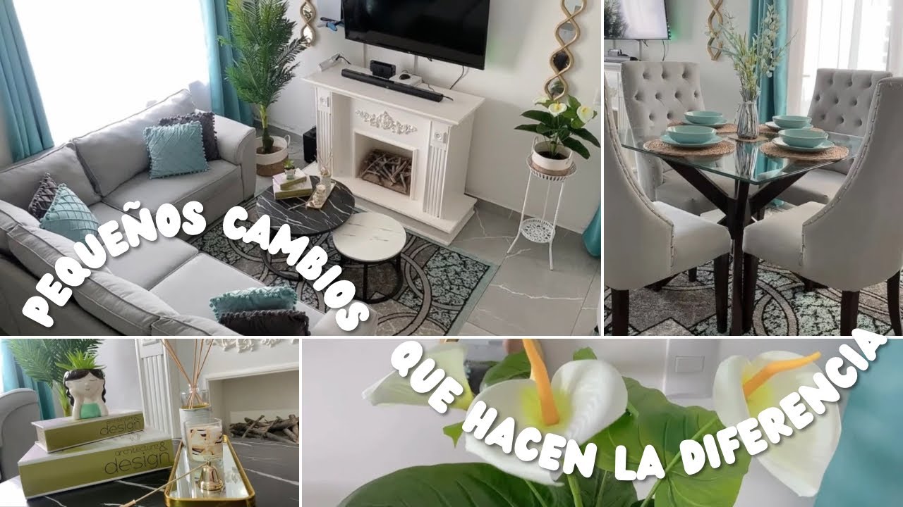 DECORACIÓN DESPUÉS DE NAVIDAD||SALA Y COMEDOR 2025|NUEVAS CORTINAS,PLANTAS🪴#parati #decoraconmigo
