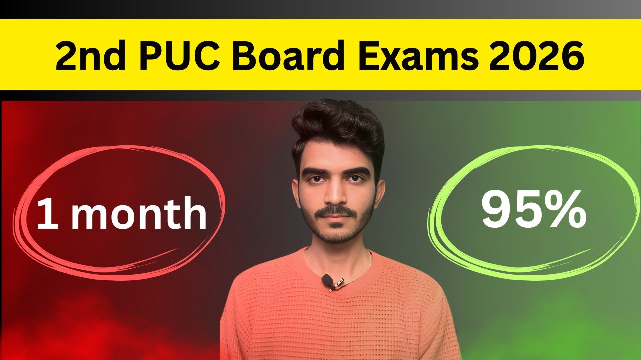 2nd PUC Board Exams 2026 | Score Easily by these methods | #karnataka #2ndpuc