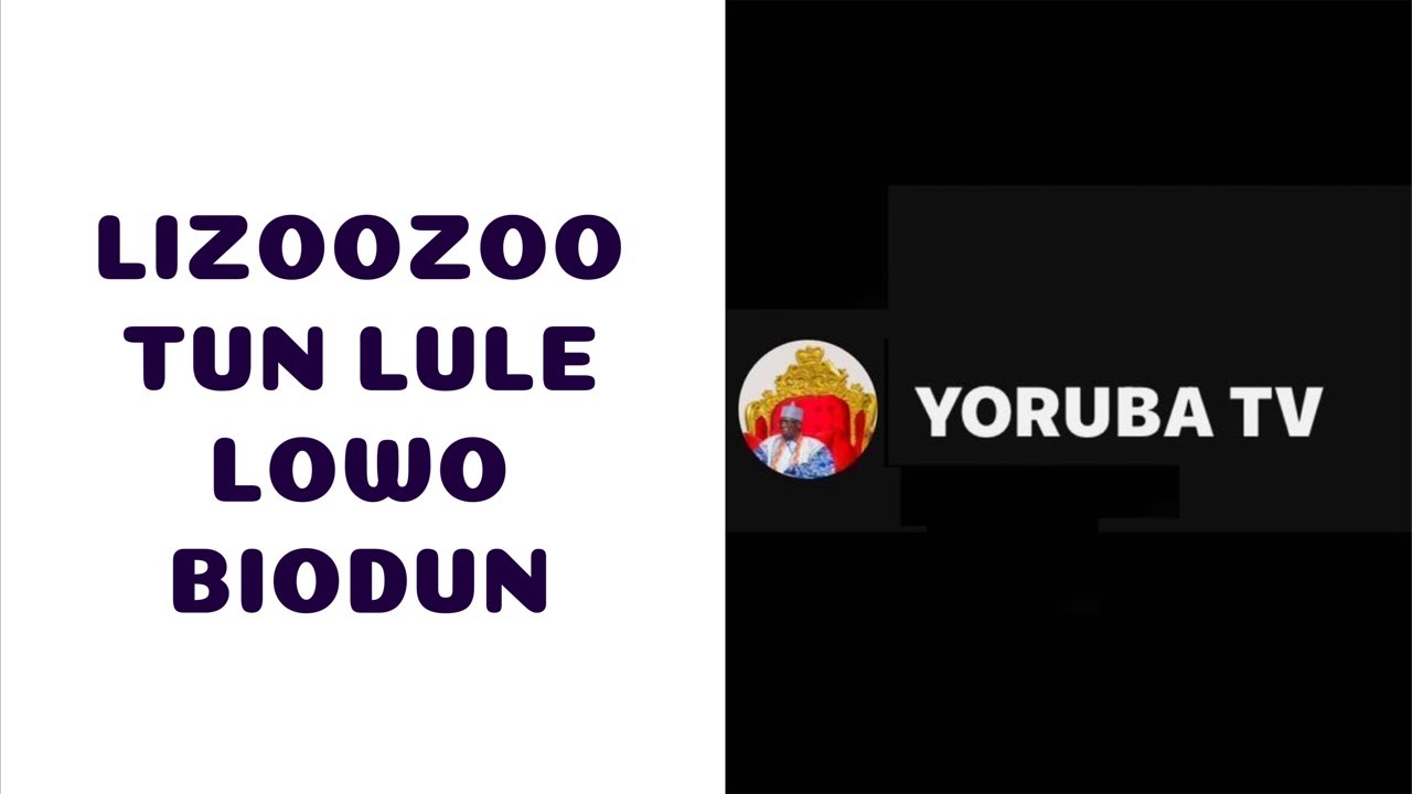 YORUBA TV is live! BIODUN TI SORO SOKE