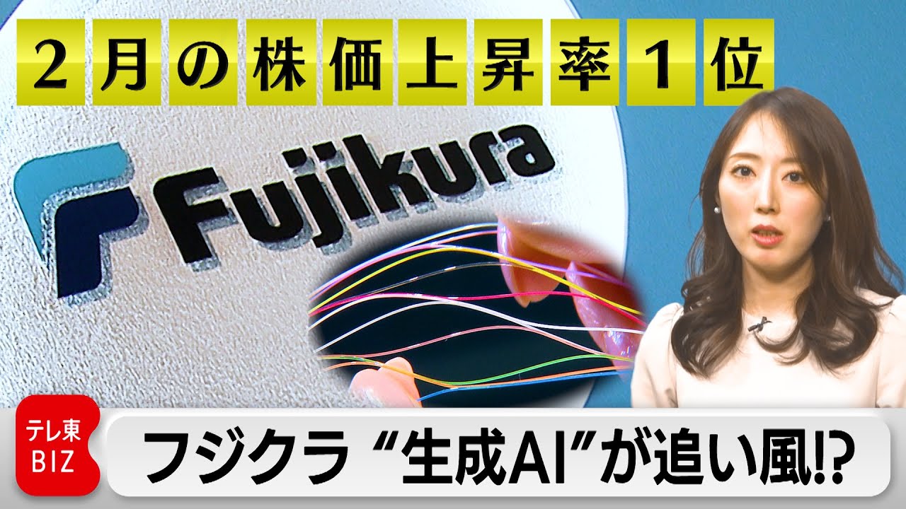 【社長に直撃】フジクラ、“生成AI”で新たな需要を獲得！？（2024年3月26日）