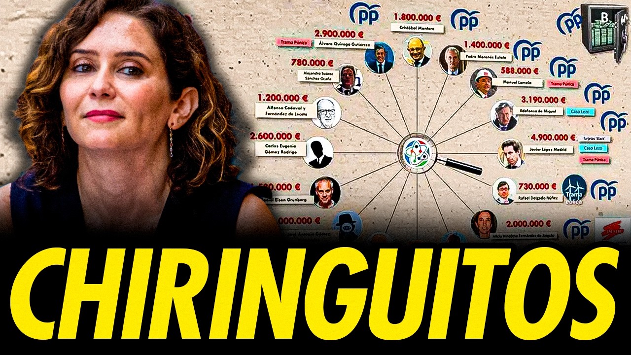 LOS CHIRINGUITOS DEL PP EN MADRID NETWORK Y DE LA EXPAREJA DE AYUSO