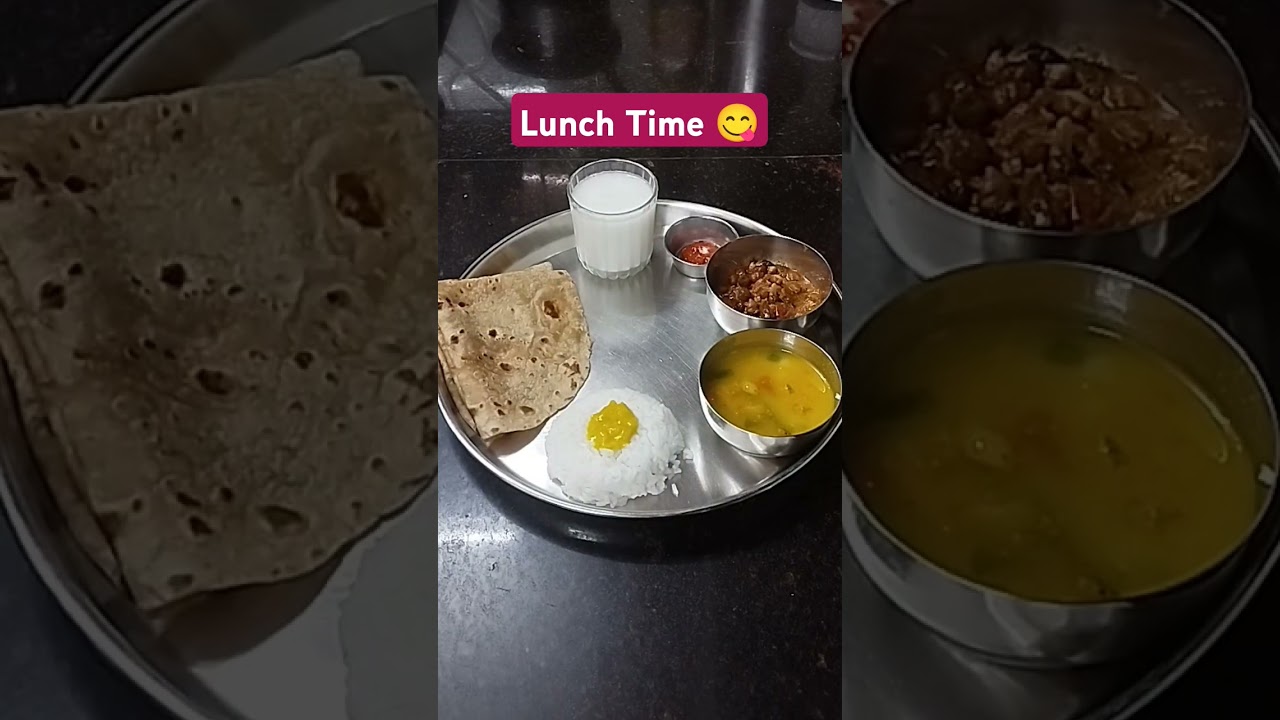 sataritadka Lunch Ideas#lunchbox#lunchideas#viral#thali#food#cooking#marathireels#foodie#sataritadka