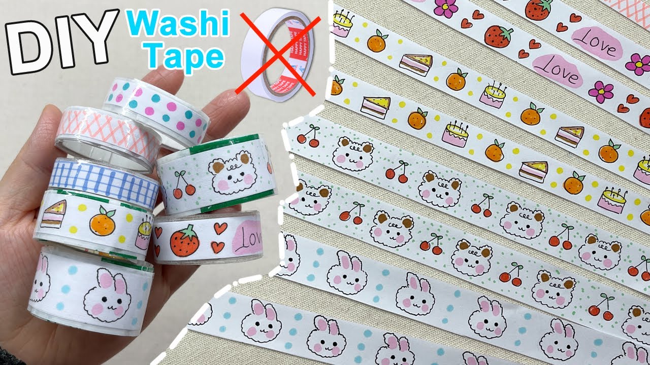 Сделай сам васи-лента Нет двусторонней ленты | Как сделать ленту васи в домашних условиях | Лиам