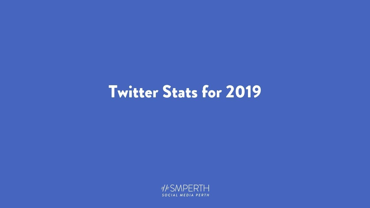Twitter Stats for 2019