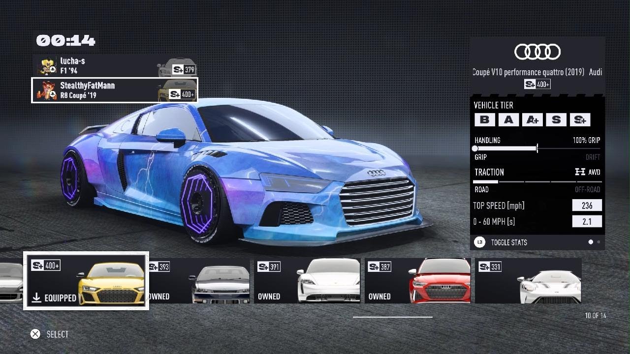 Made this guy rage quit first race nfs unbound