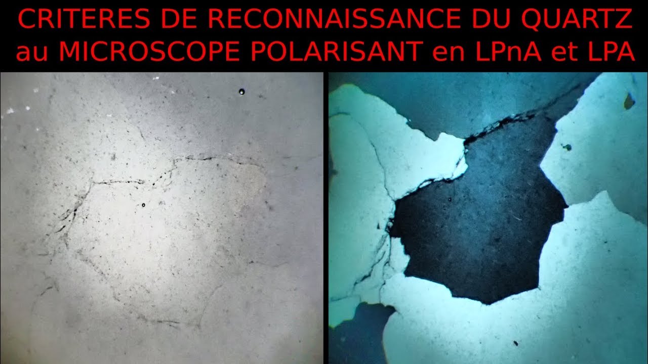 # Quartz, critères de reconnaissance en LPnA et LPA, SVT, Hervé Kempf, lycée de l'Elorn