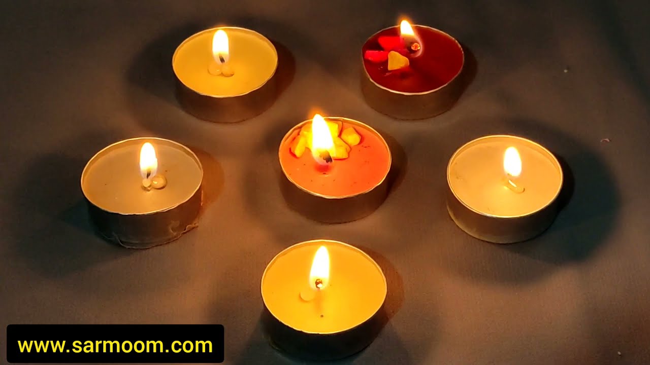 How to make warmer candle? / آموزش ساخت شمع وارمری