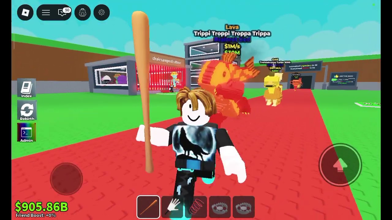 I played steal a brainrot and I have secret secret brain rots (Roblox)