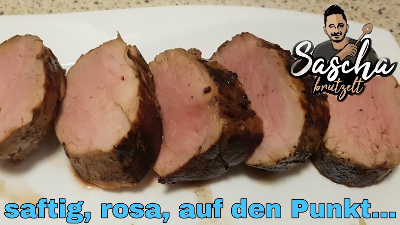 Schweinefilet SOUSVIDE kinderleicht zartrosa garen