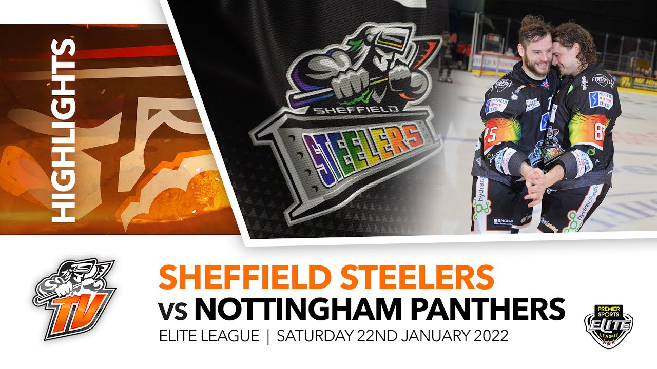 Sheffield Steelers v Nottingham Panthers - EIHL - 22 January 2022
