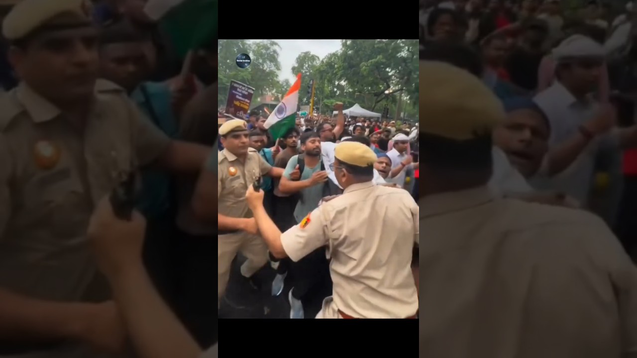 Police vs Students: Parliament March Escalate!🚨🚨🚨🚨🚨