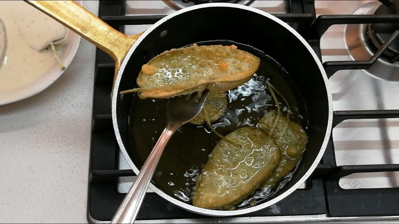 FRIED SAGE LEAVES in BATTER italian traditional recipe
