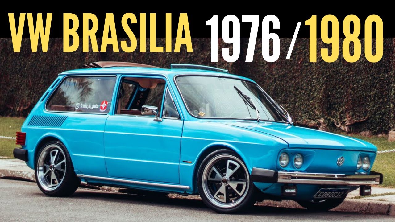 VW BRASILIA AZUL CAICARA  1976 /1980