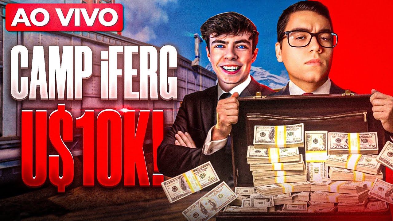 🔥 JOGANDO O MELHOR MODO DA HISTÓRIA DO CODM & TORNEIOS COM AS REGRAS DO iFERG 🏆 COLAAA !!!