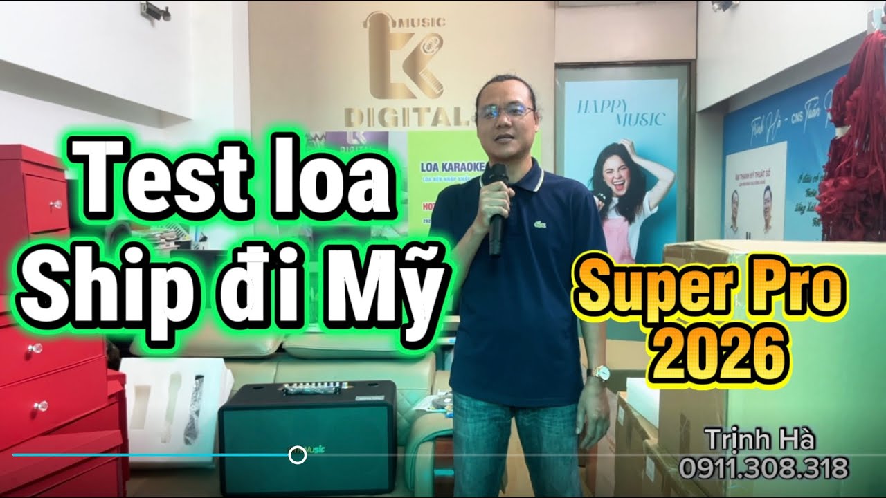 Test  loa giao cho chị Hiền Việt Kiều Mỹ - TK- Super Pro 500W phiên bản mới nhất 2026 📣