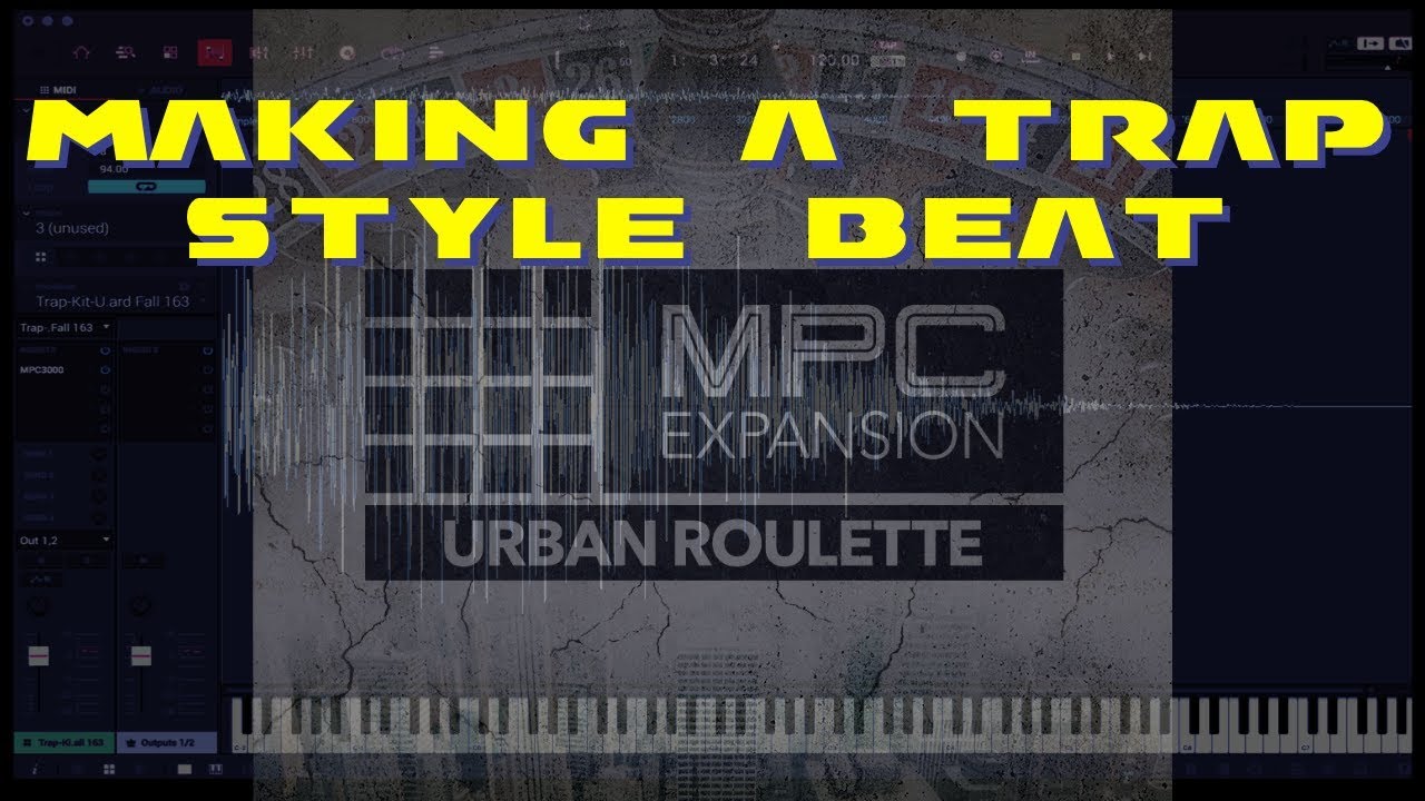 Making a Trap Style Beat With The MPC Live & Urban Roulette Expansion Pack