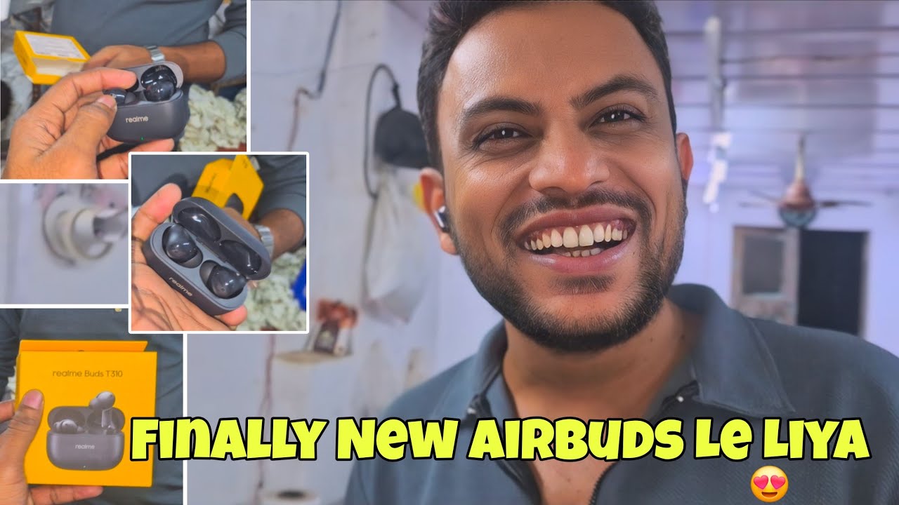Finally Azad Bhai ne New Airbuds Le liya 😍 | REALME BUDS T310 | Mumbai Lifedtyle Vlog 🤣 | #mumbai 