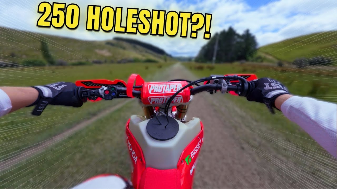 HOLESHOT on a 250 Against 450s?! | 2026 North Island Cross Country - RD1