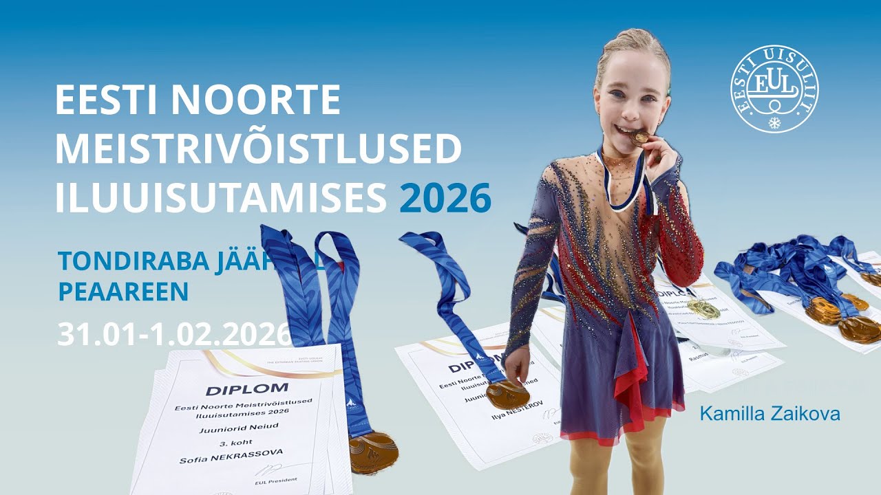2026.01.31-02.01 Eesti noorte meistrivõistlused 2026 - Kamilla Zaikova #eestinoortemeistrivõistlused