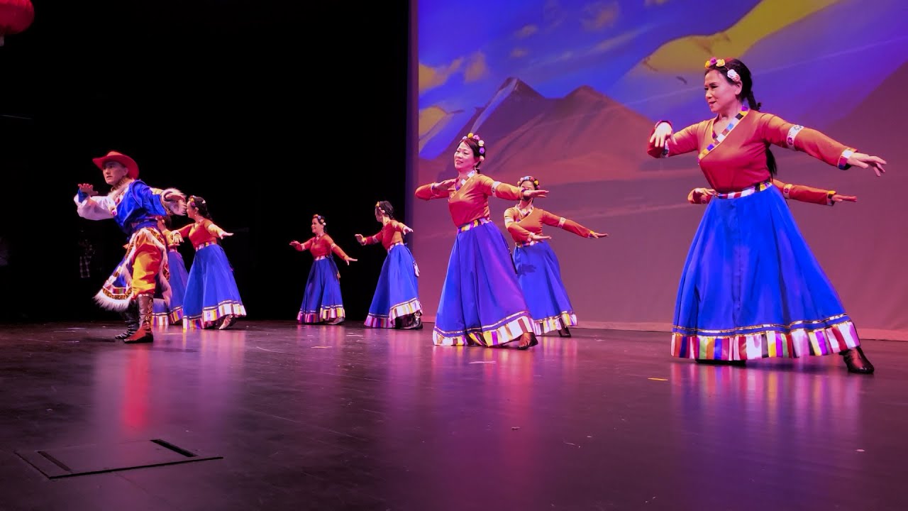 ZhuoMa - Tibetan Dance - 2023 Memphis Chinese New Year Celebration