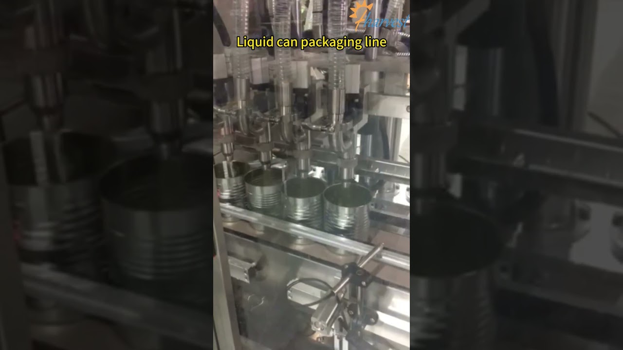 Automatische vloeibare pasta vulmachine, blikken sluitmachine