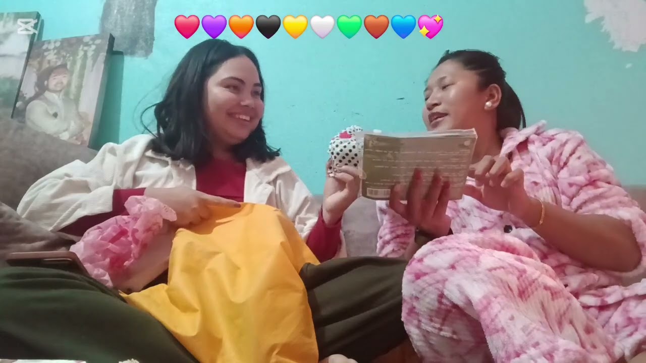 Colour exchange gift trend with sister-in-law😋 #followingnewtrend #nandvauju #fun #gaming #minivlog 