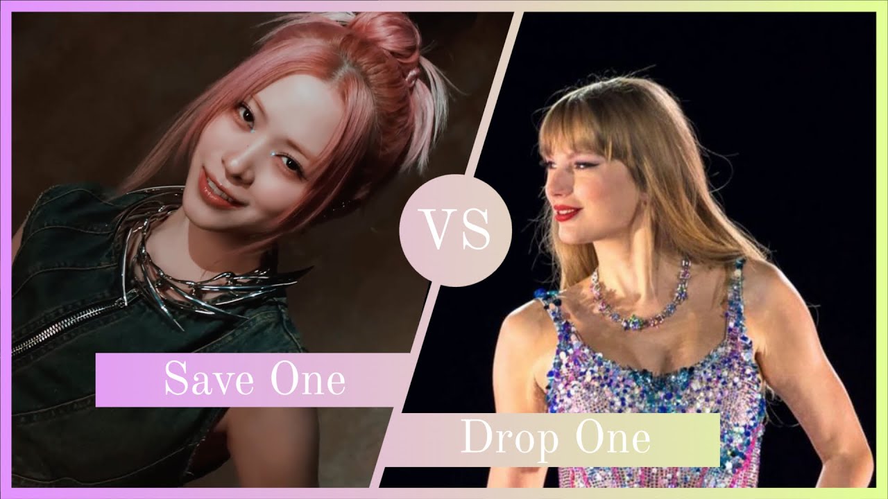 SAVE ONE DROP ONE KPOP VS POP SONGS (SAME TITLE) {20 + 3 BONUS ROUNDS} [IMPOSSIBLE]