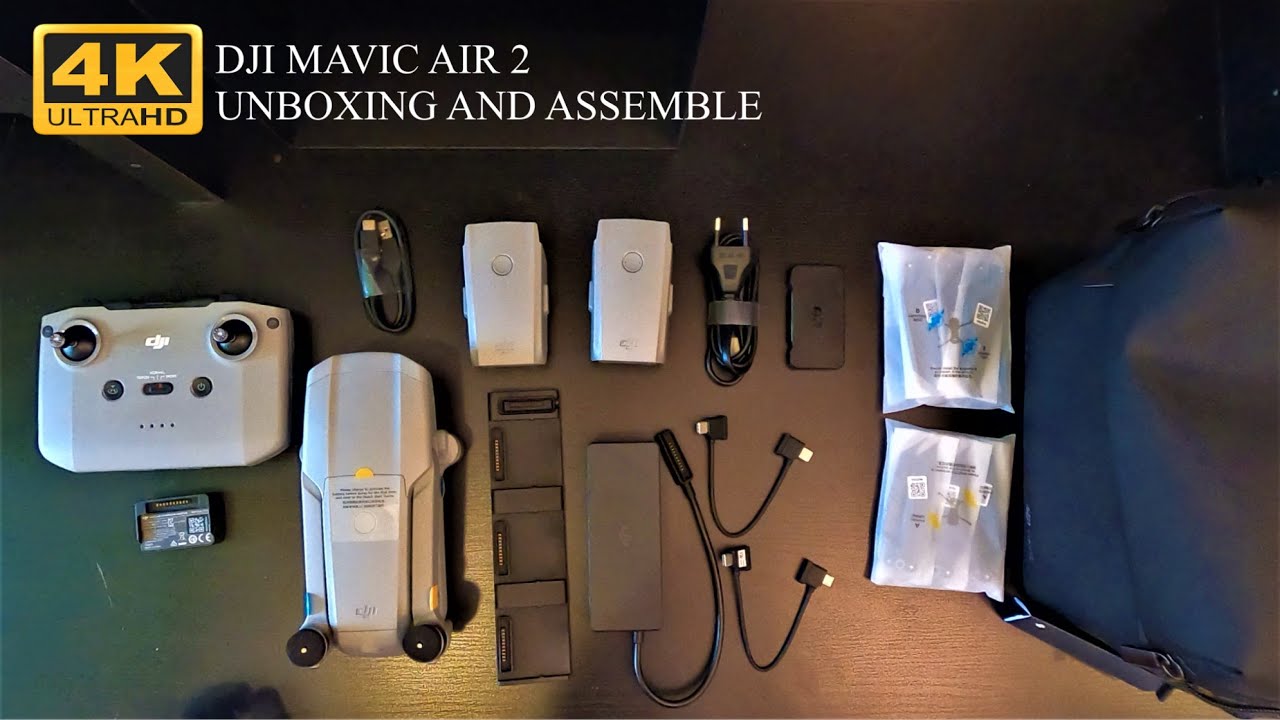 DJI Mavic Air 2 Unboxing & Assemble | Fly More Combo | My New Travelling Gear