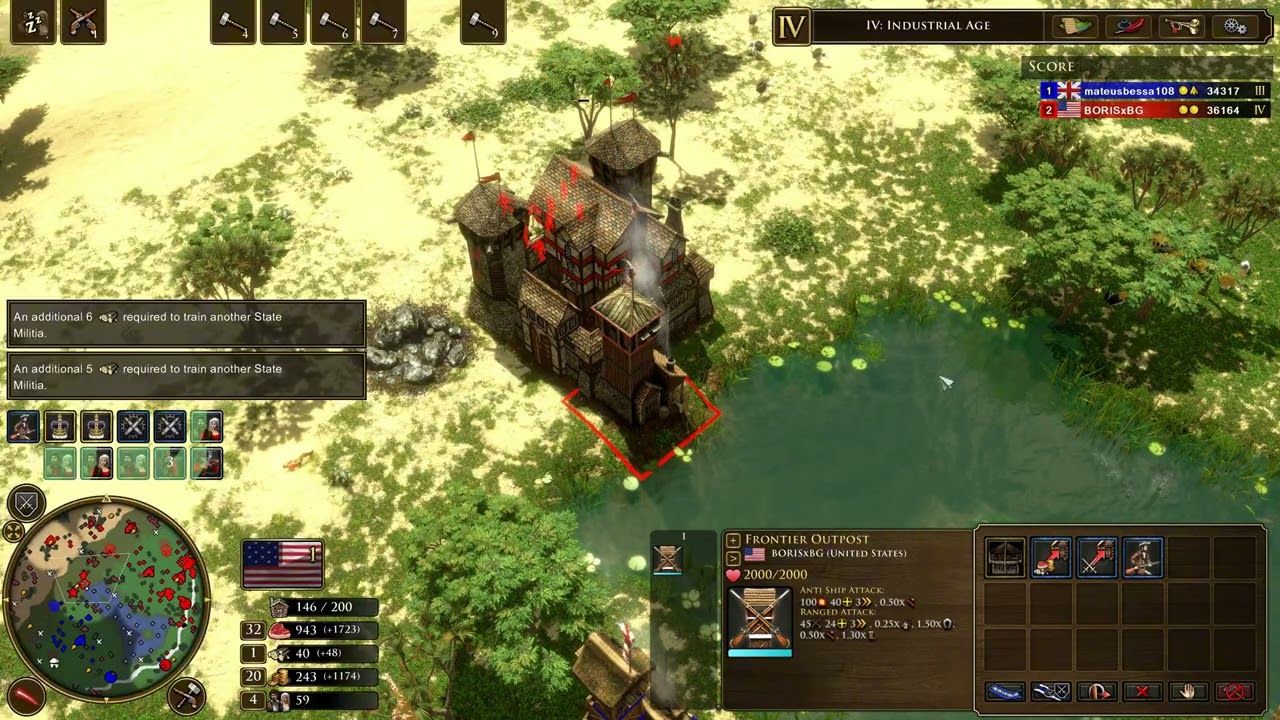 Age of Empires III DE - I bought complete pack! 🎯🔥🎮New favorite civilization - US (2025 12 21)