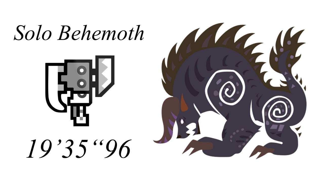 MHW: Behemoth Solo Switch Axe - 19'35