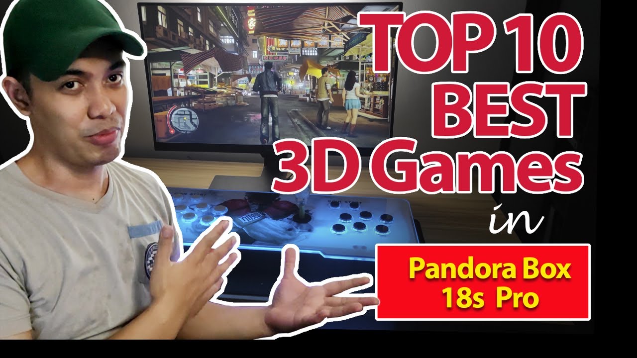 TOP 10 BEST 3D Games at Pandora Box 18s Pro