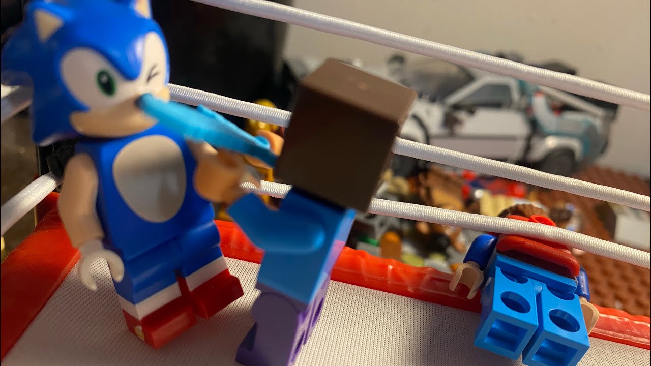 Minifigure battle 