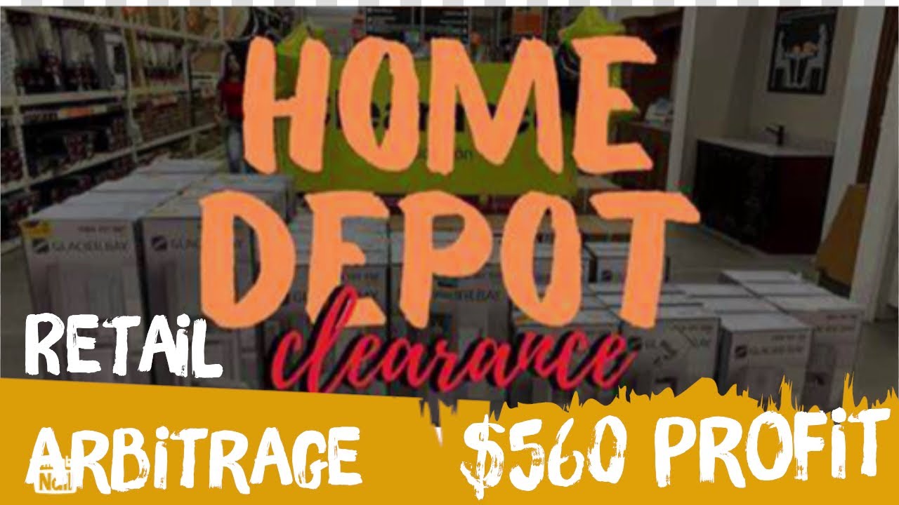 Home Depot Clearance Retail Arbitrage EBay reselling for profit .  Follow the channel for more bolos