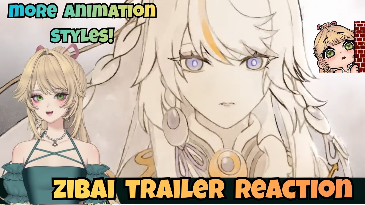 Zibai Character Trailer Reaction Mortal Flesh to Kindred Earth | Genshin Impact