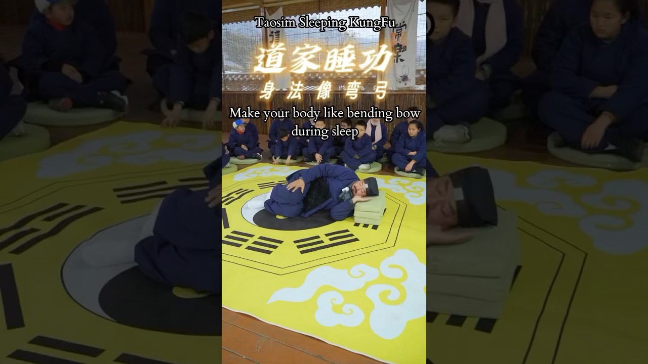 Wudang ShuiGong 😴 | #wudangkungfu #taichiwudang #taichichuan #taoismo #taoist #dormirbien #qigong