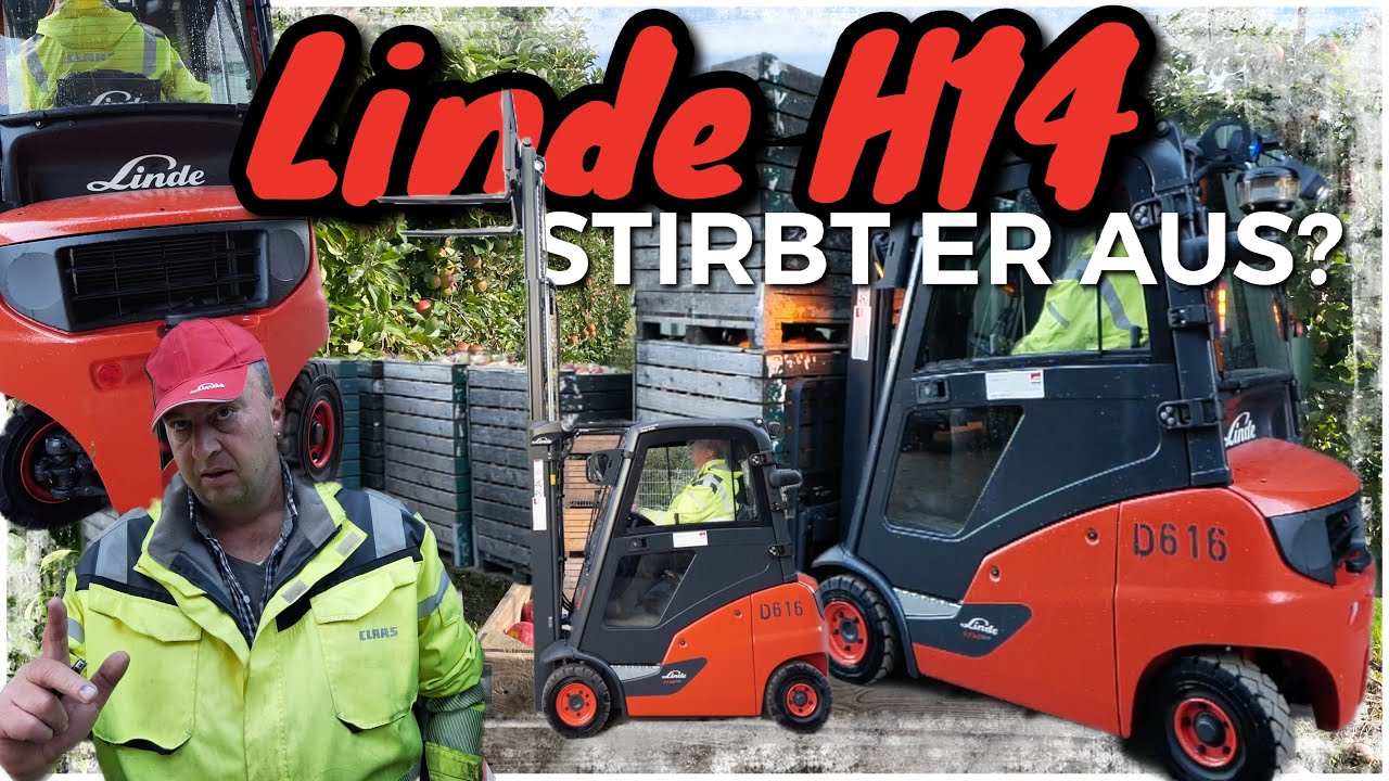 Obsthof Raddatz - Linde H14 I Stirbt er aus? I Dieselstapler