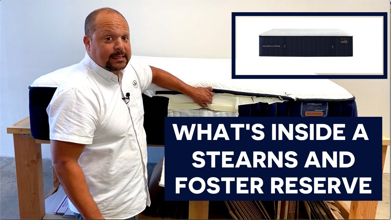 Анатомия матраса: Stearns and Foster Reserve