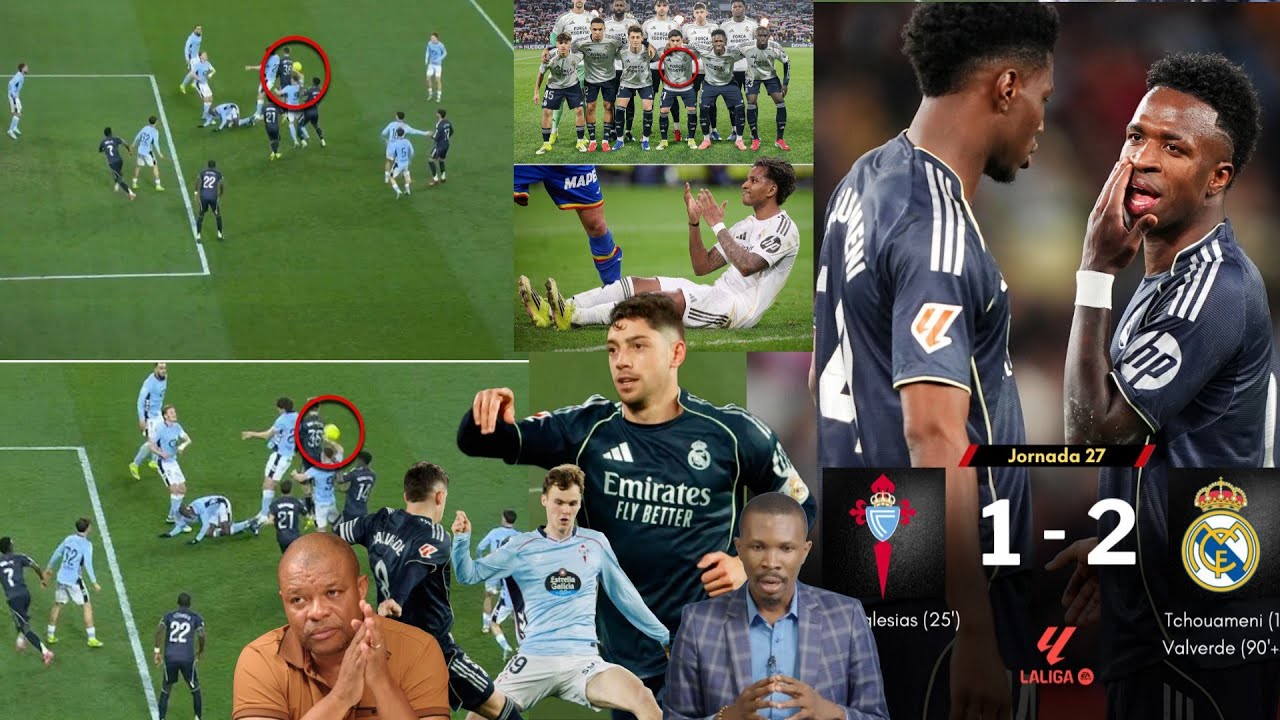 Rudy sou viktwa Real Madrid 2-1 celta vigo Match polemik,Selon rudy twòp vol nan liga barca dwe bat 