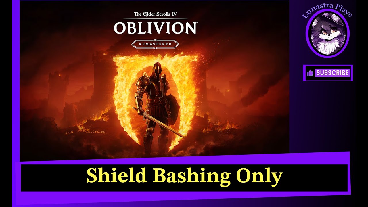 Can You Beat Oblivion Remastered With Only Shield Bashing? | Challenge Run